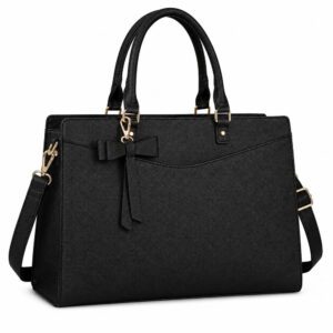 Sac à main noir rigide