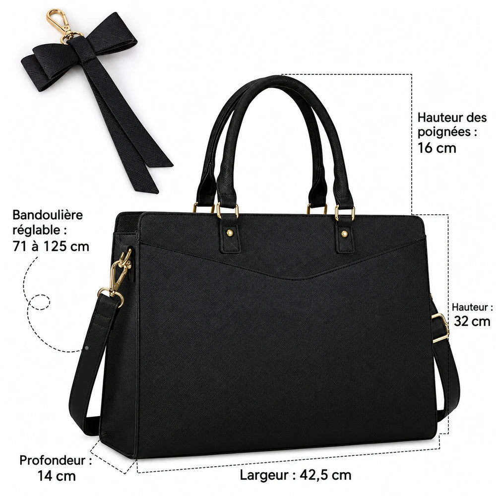 Sac à main noir rigide dimensions