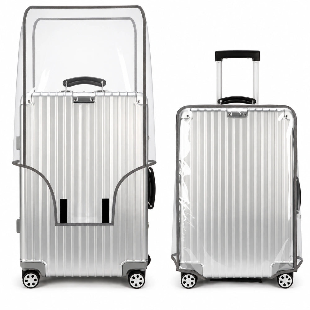 Housse valise transparente