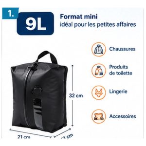 Housse de rangement sous vide pour valise