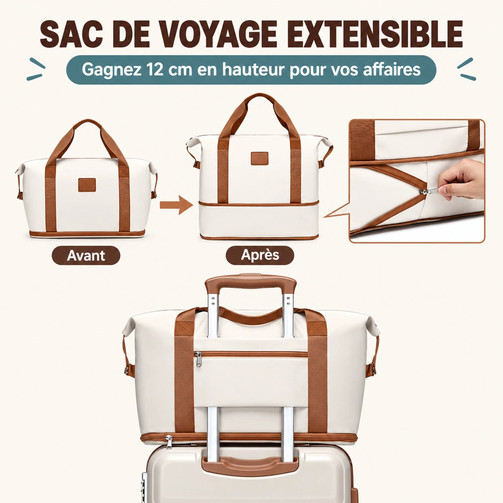 Set de 4 valises extensible