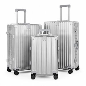 Set valise aluminium