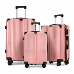 Set de valise rose