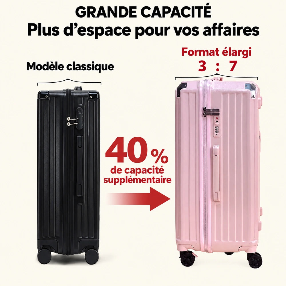Valise cabine TSA grande capacité