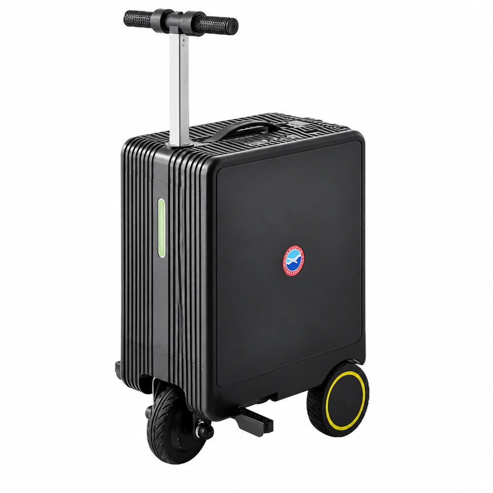 Valise électrique enfant gris