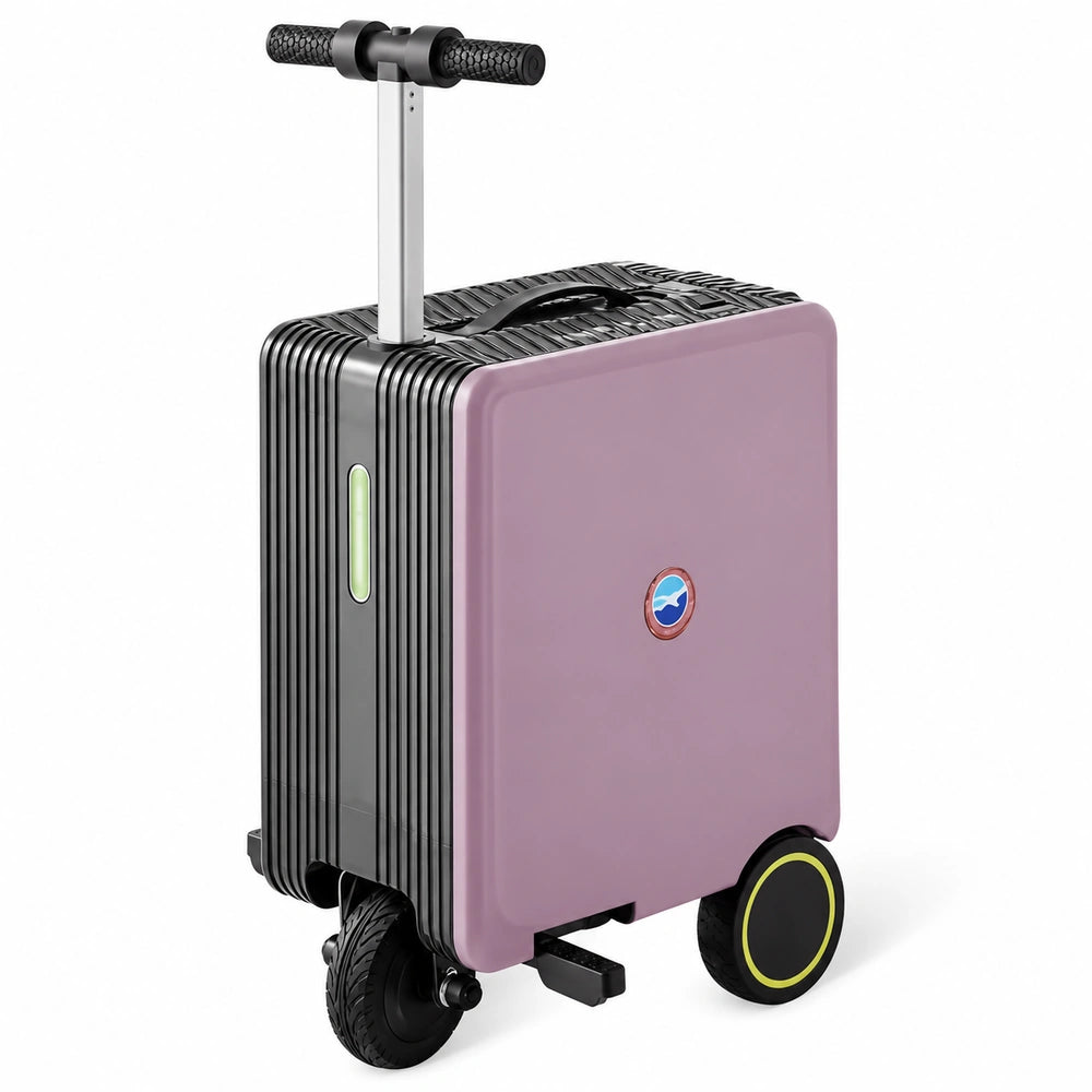Valise électrique enfant violet