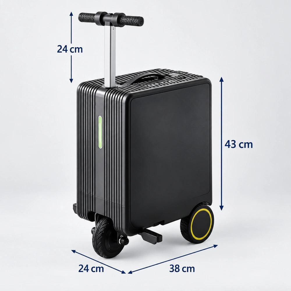 Valise électrique enfant dimensions