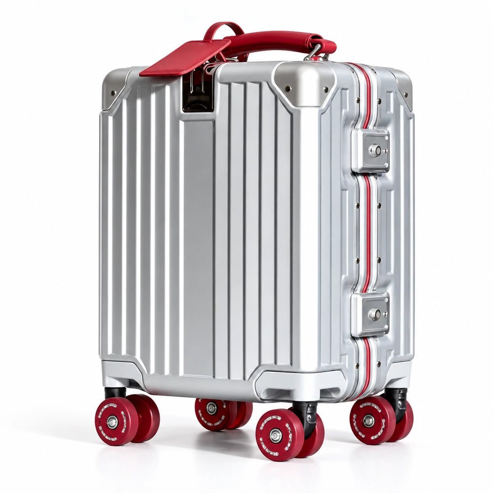 Valise avec roue de skate