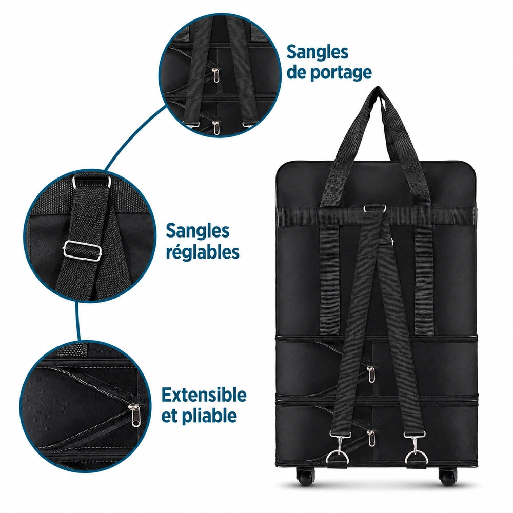 Valise souple extensible caractรฉristiques