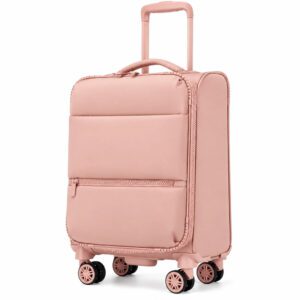 valise souple rose