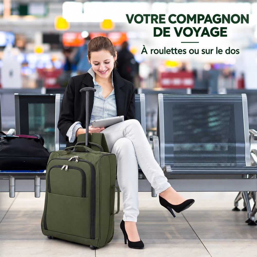 Valise souple sac à dos voyage
