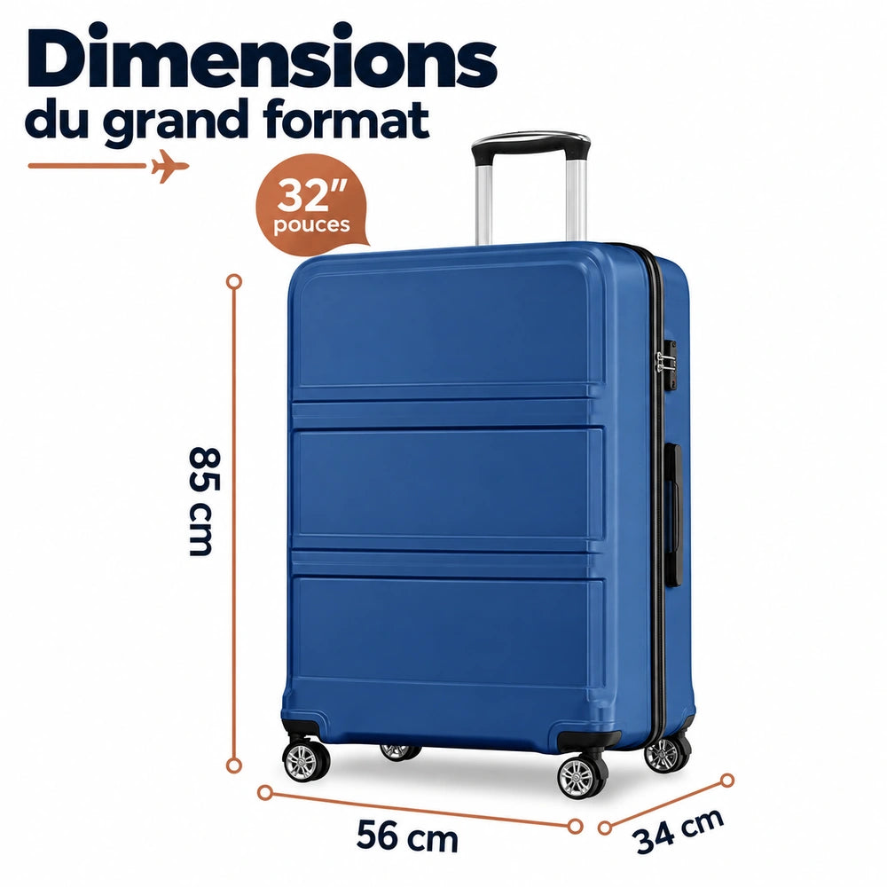 Valise soute 80 cm dimensions
