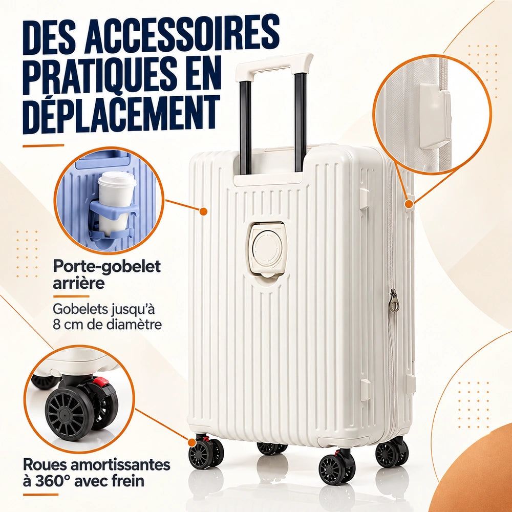 Valise soute extensible accessoires