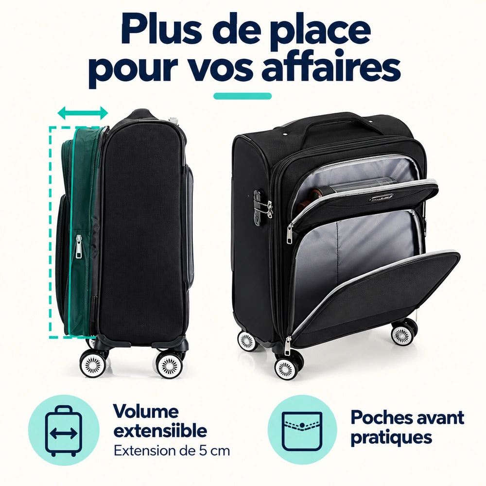 Valise soute pliable capacitรฉ
