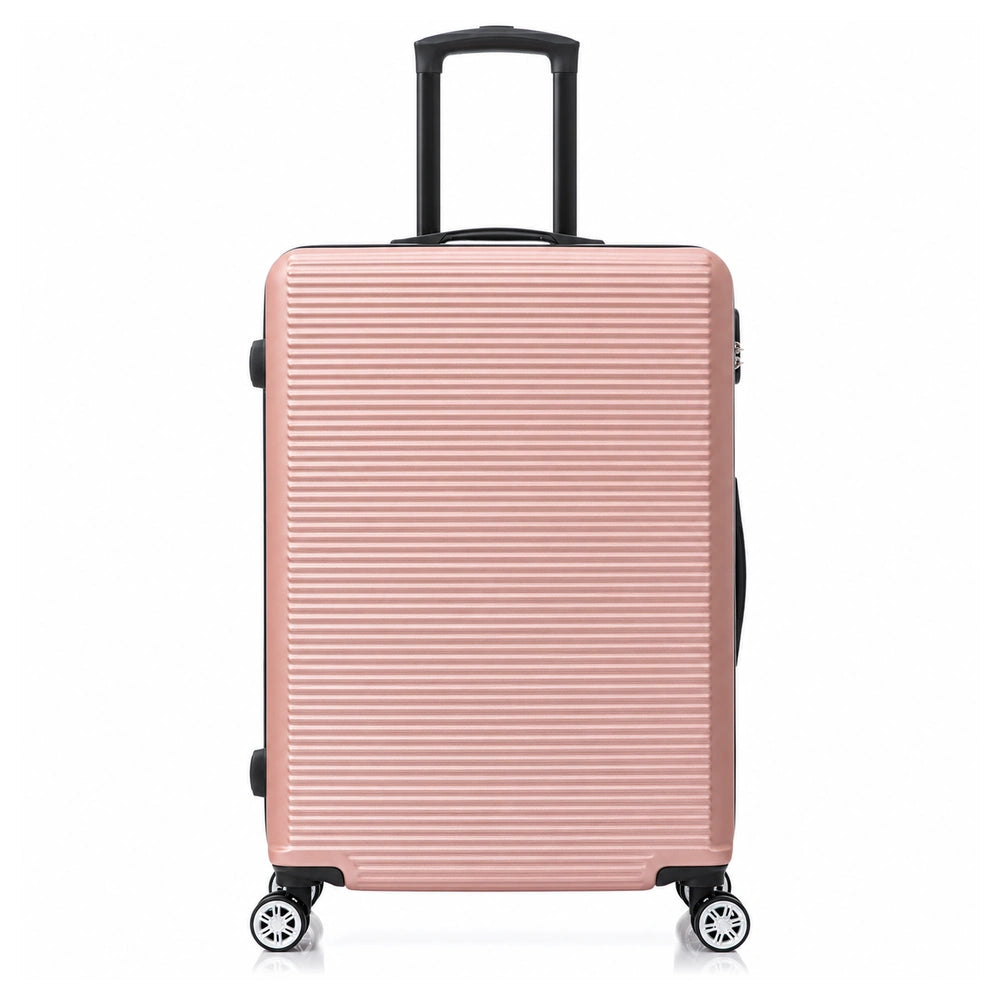 Valise soute rose cotรฉ