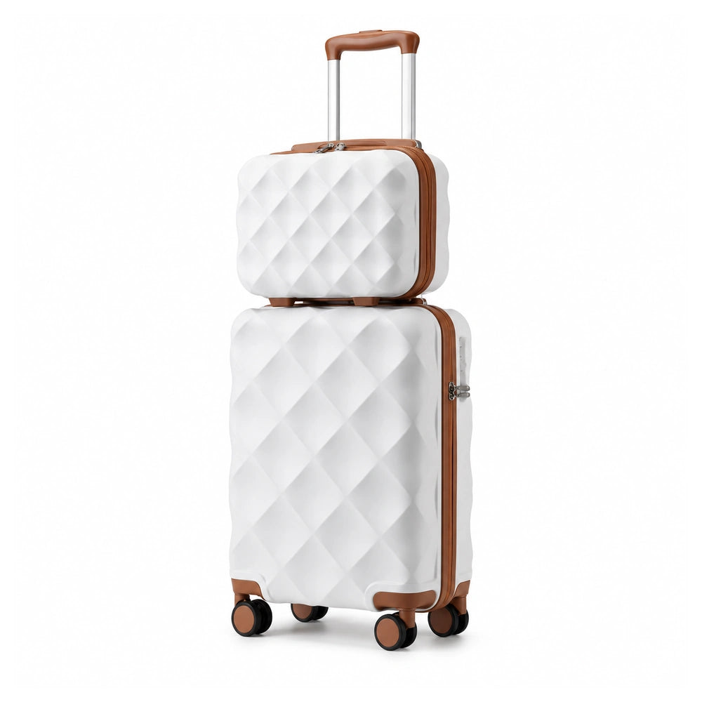 Valise soute TSA blanc