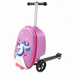 Valise trottinette licorne