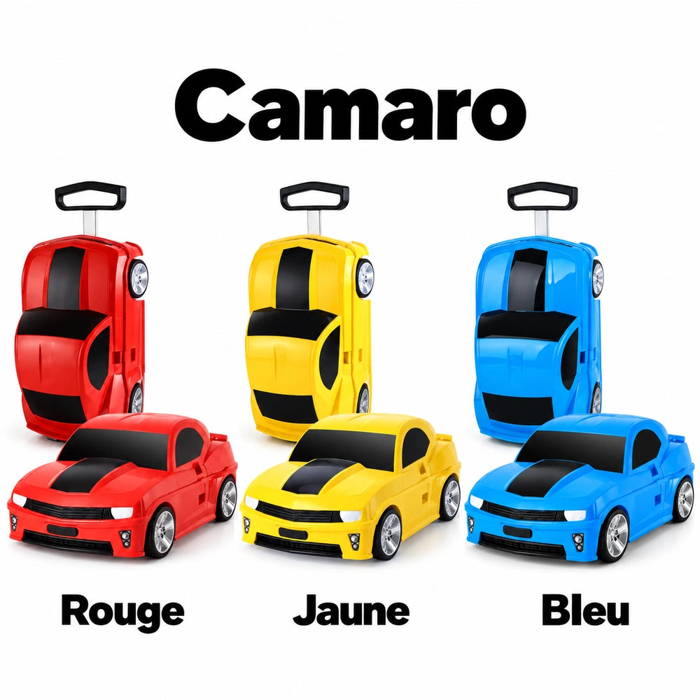 Valise voiture enfant camaro