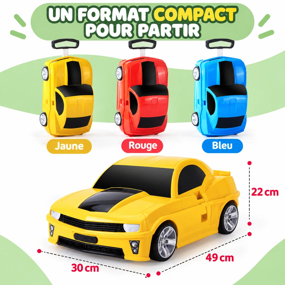 Valise voiture enfant dimensions